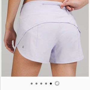 Brand New lululemon speed up shorts 4